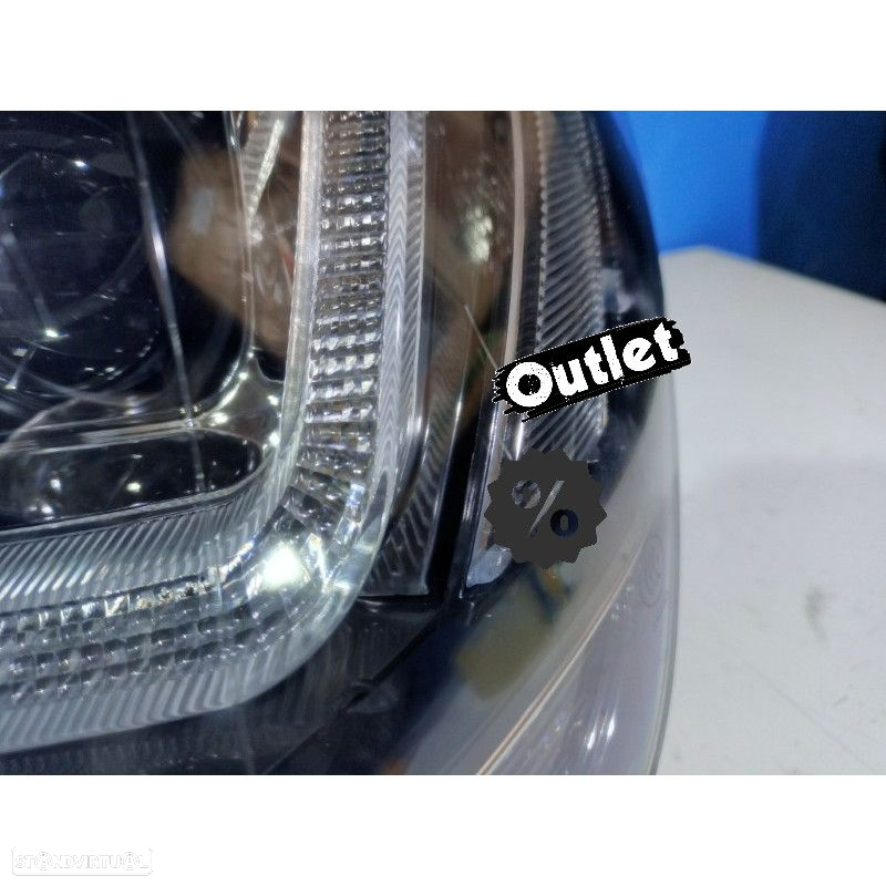 R010735C1 FAROIS XÉNON VOLKSWAGEN VW GOLF MK7 12-17 DRL PRETO - 4