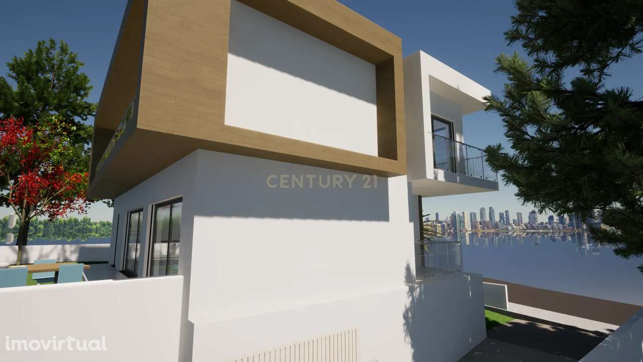 Terreno com projeto aprovado na Charneca de Caparica - Grande imagem: 5/17