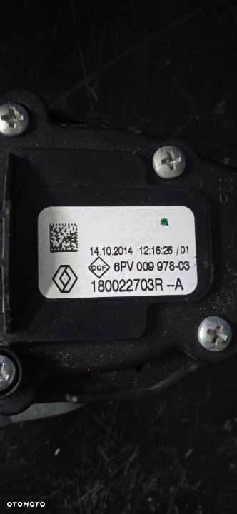Pedał gazu potencjometr Dacia Duster 1.2 1800227036R - 3