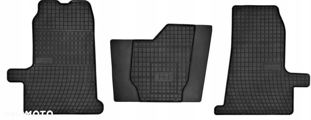 FORD TRANSIT 2000 - 2013 dywaniki gumowe FROGUM - 1