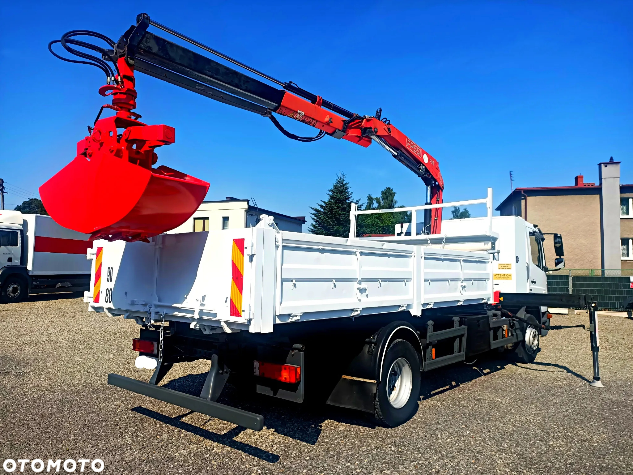 Mercedes-Benz Atego 1318N Wywrotka Żuraw Dżwig HDS Fassi F95 - 7