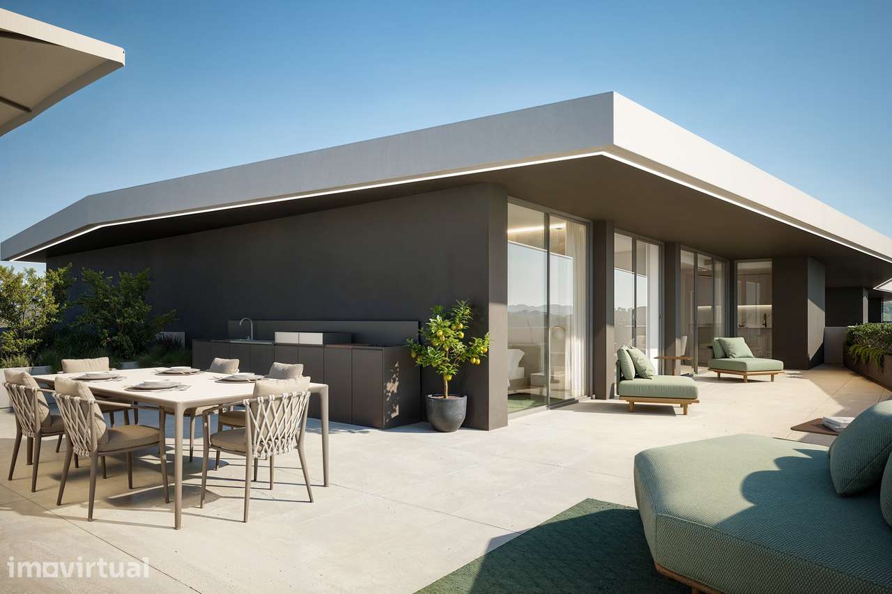 Apartamento T2 | Recuado | Terraço | 2 Lg Estacionamento - Grande imagem: 2/17