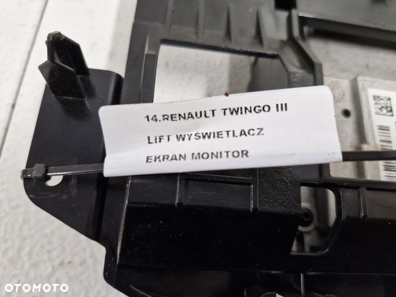RENAULT TWINGO III 3 LIFT WYŚWIETLACZ EKRAN NAWIGACJA 280347286R - 5