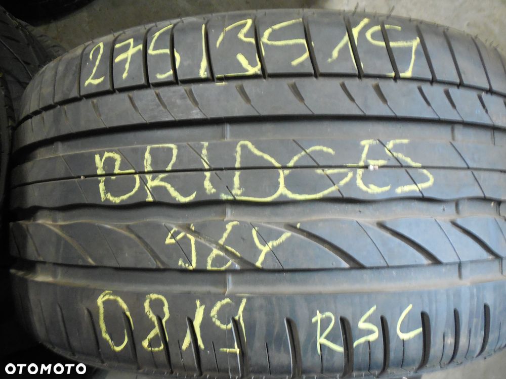 OPONA POJEDYNKA 275/35R19 BRIDGESTONE TURANZA ER 300 RSC DOT 0819 8.5MM - 1