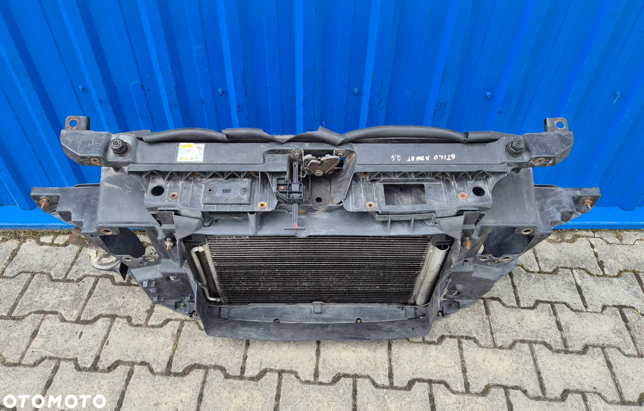 PAS PRZÓD PRZEDNI CHŁODNICE WENTYLATOR FIAT STILO ABARTH 2.4 B - 3