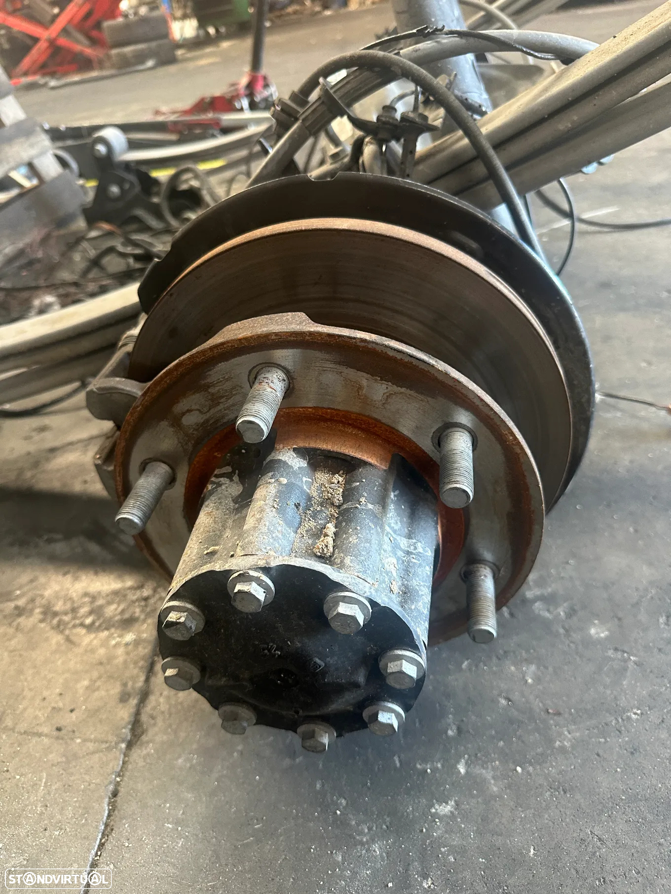 BASCULA ELECTRICA /EIXO DE TRAS RENAULT MASTER III 2023 CHASSIS CABINE - 6