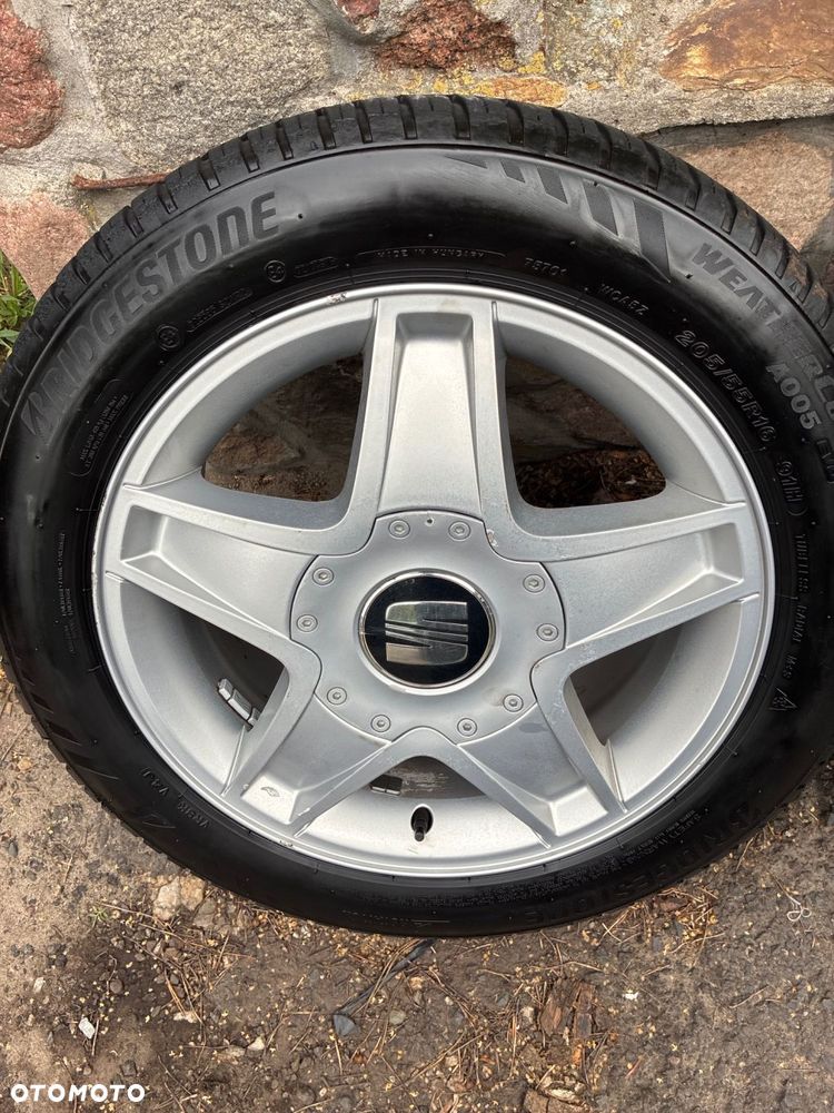 Seat  FELGI ALUMINIOWE 205/55 R16 KOMPLET ET43 5X100 4szt - 8