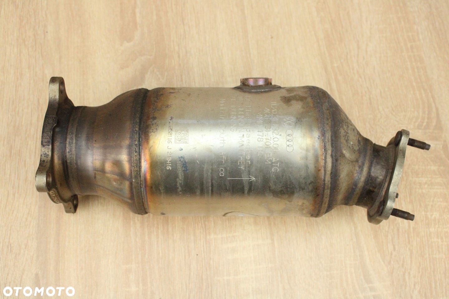 ORYGINALNY KATALIZATOR AUDI A7 C7 PORSCHE MACAN 2.0 TFSI 4G0131701BM 22km - 1