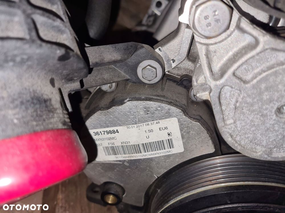 silnik b37c15a 1.5 d 1.5d bmw mini f54 f55 x2 x1 kompletny montaż - 7