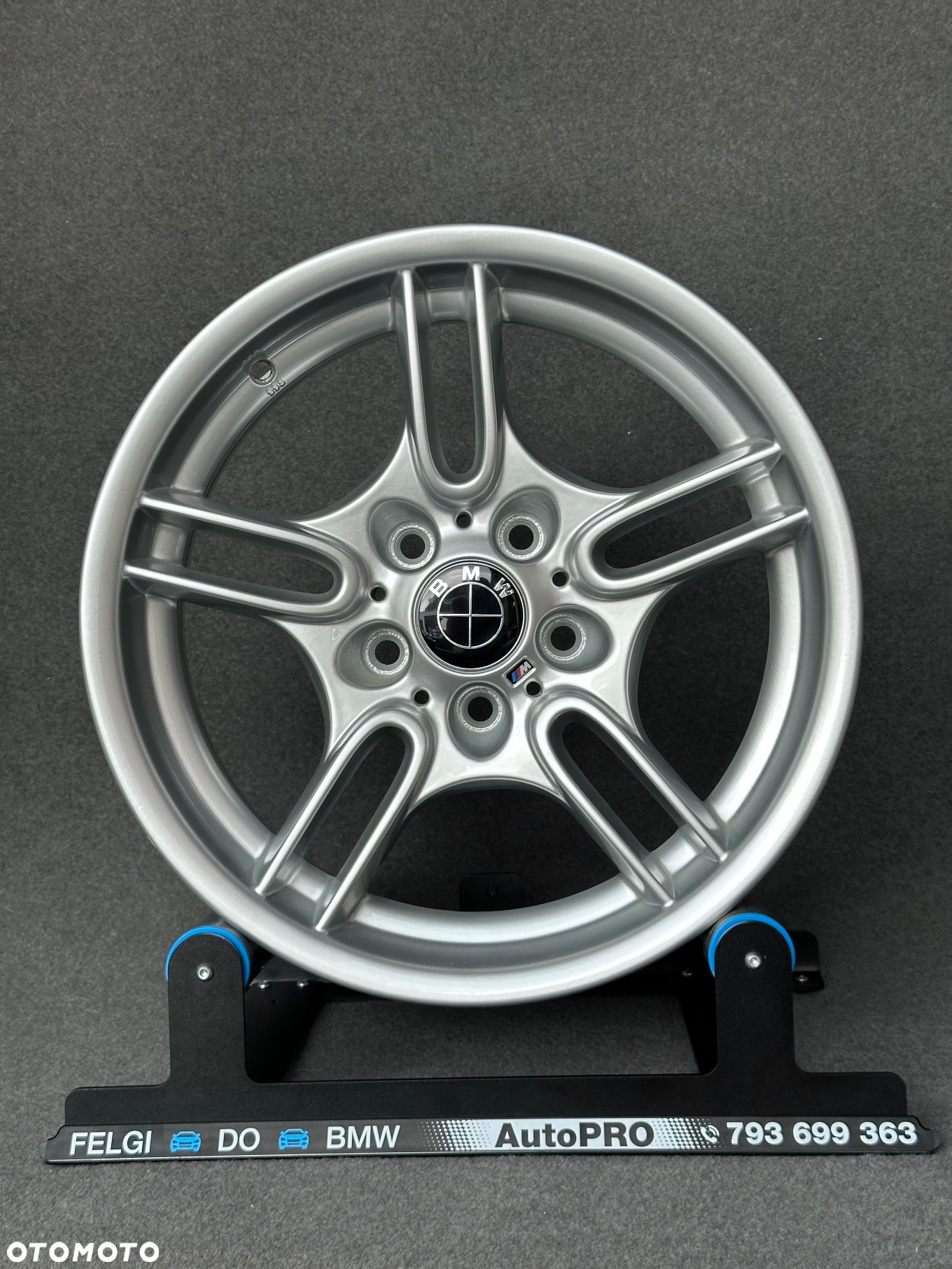 ORYGINALNE FELGI do BMW 5x120 Styling66 srebrne - 8