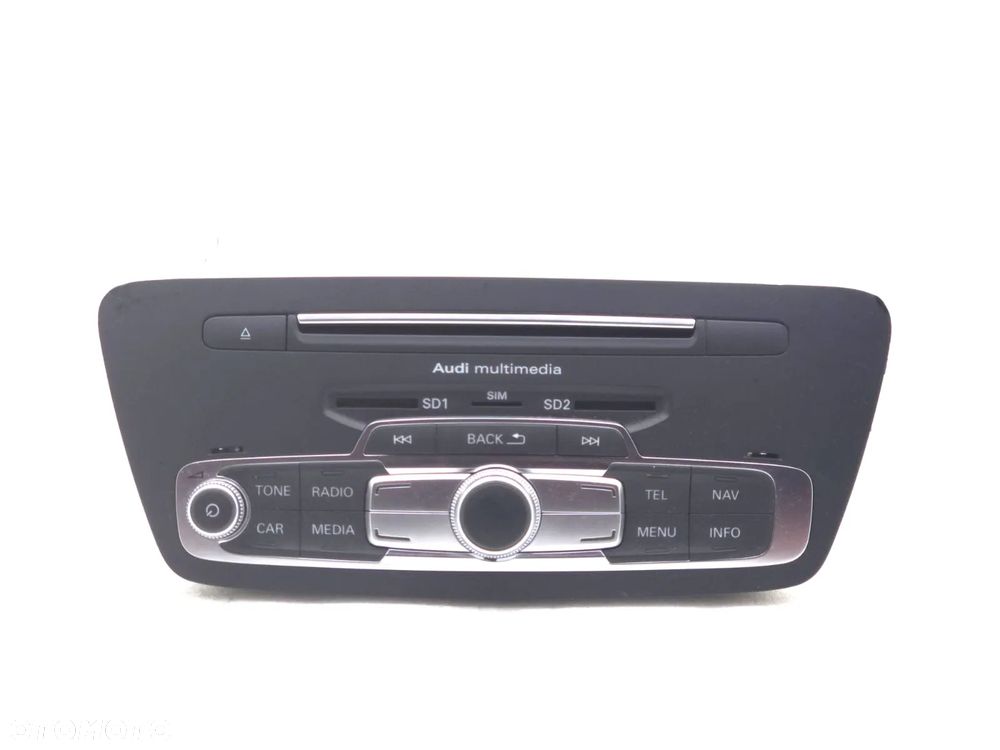 Konsola panel MMI DVD nawigacja radio Audi Q3 8U 8U1035670G - 2