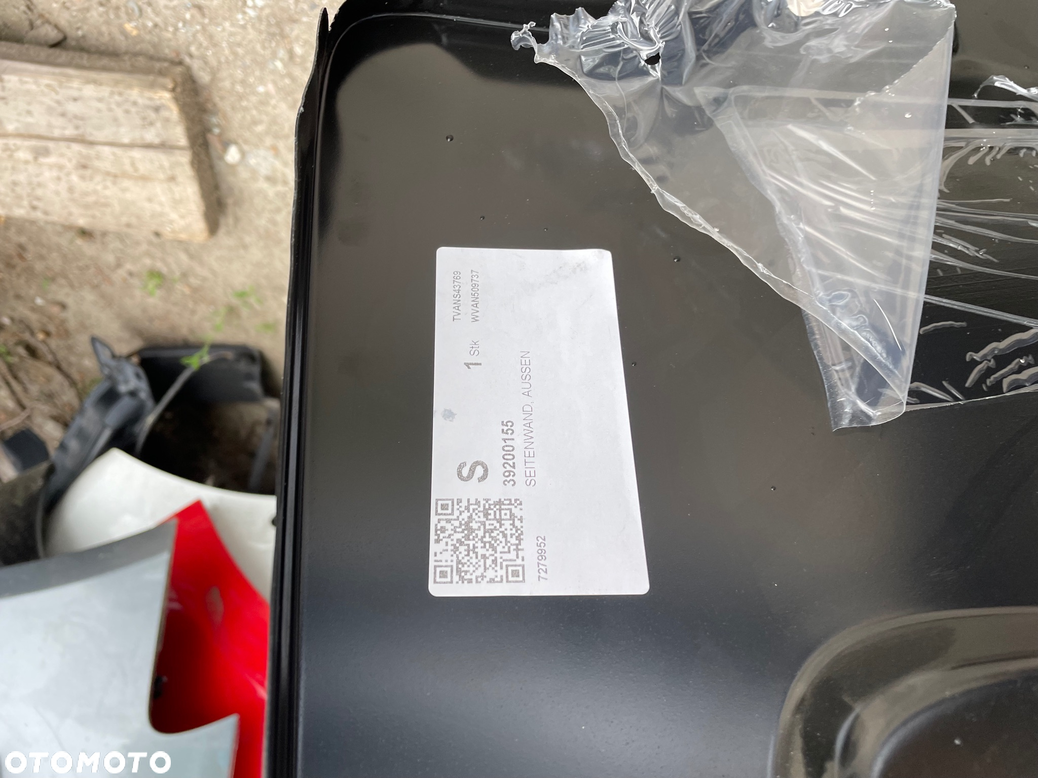 BŁOTNIK TYŁ PRAWE POSZYCIE TYŁ PRAWE OPEL ZAFIRA C 39200155 - 8