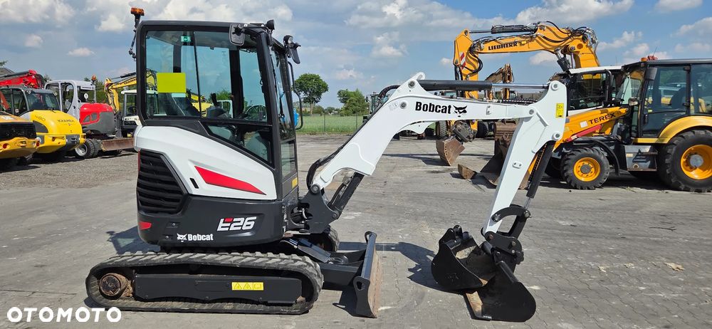 Bobcat <<Bobcat E26, 2021rok, tylko 1400 Mtg, waga 2600 kg, 2 łyżki, sprowadzona>> - 5