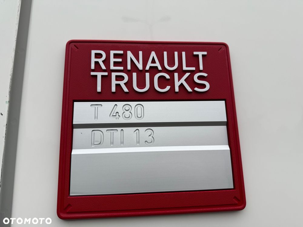 Renault T480 *SLEPPER CAB* KLIMA POSTOJOWA* LODOWKA* 315/70* 2 BAKI* Z Francji - 13