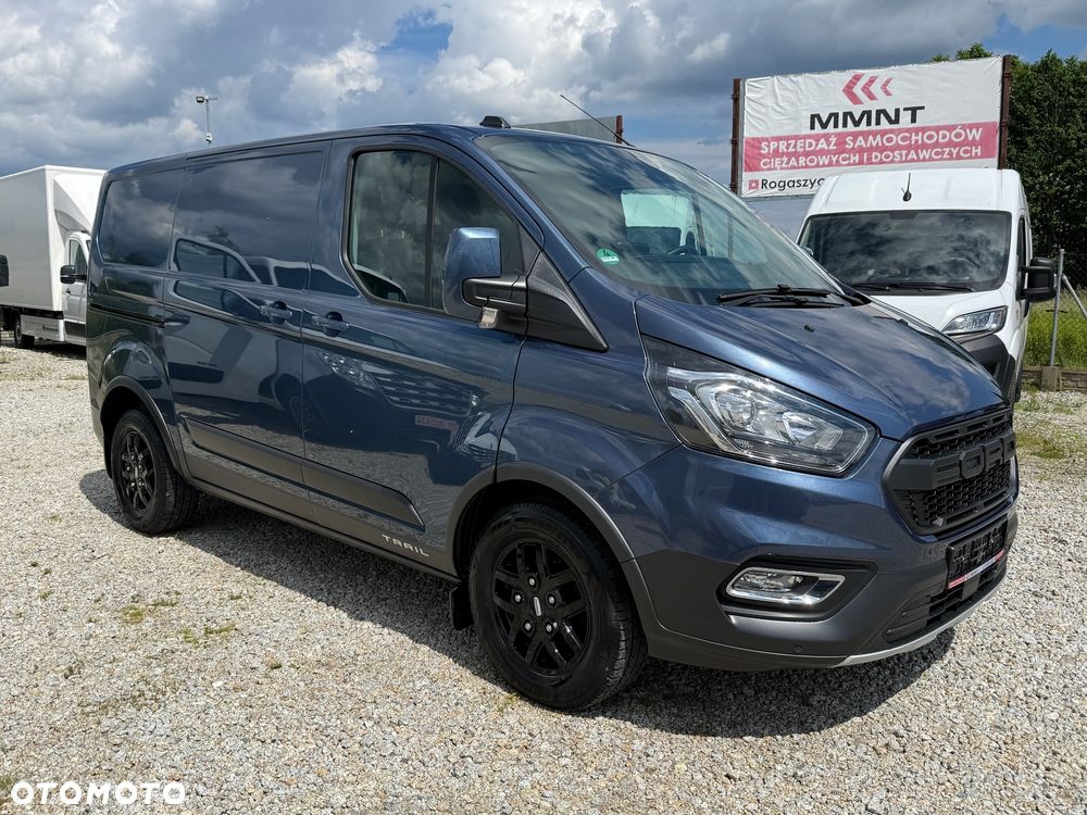 Ford TRANSIT CUSTOM TRAIL RAPTOR/Skóra/Alu/Navi/Klima/Kamera/Grzane fotele/PDC przód i tył/Grzana szyba/Hak/