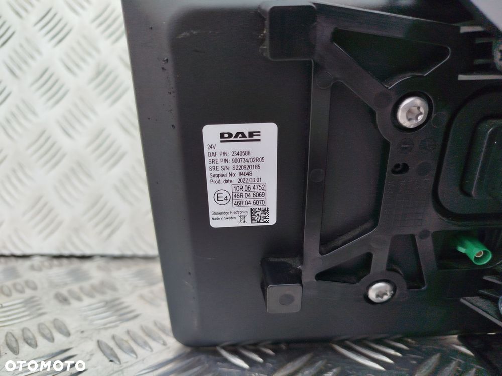 MONITOR KAMERY 10 CALI DAF NGD XF XG XG+ - 4