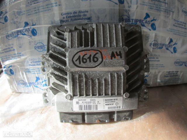 Centralina S122326134A 8200981816 8200726923 RENAULT LAGUNA 3 2009 1.5DCI 110CV 5P PRETO ORIGINAL - 2