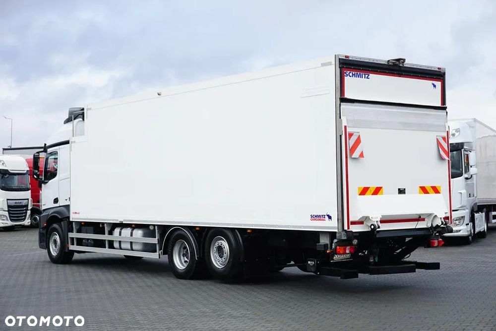 Mercedes-Benz ACTROS / 2553 / EURO 6 / CHŁODNIA + WINDA / 23 PALETY / OŚ SKRĘTNA - 6