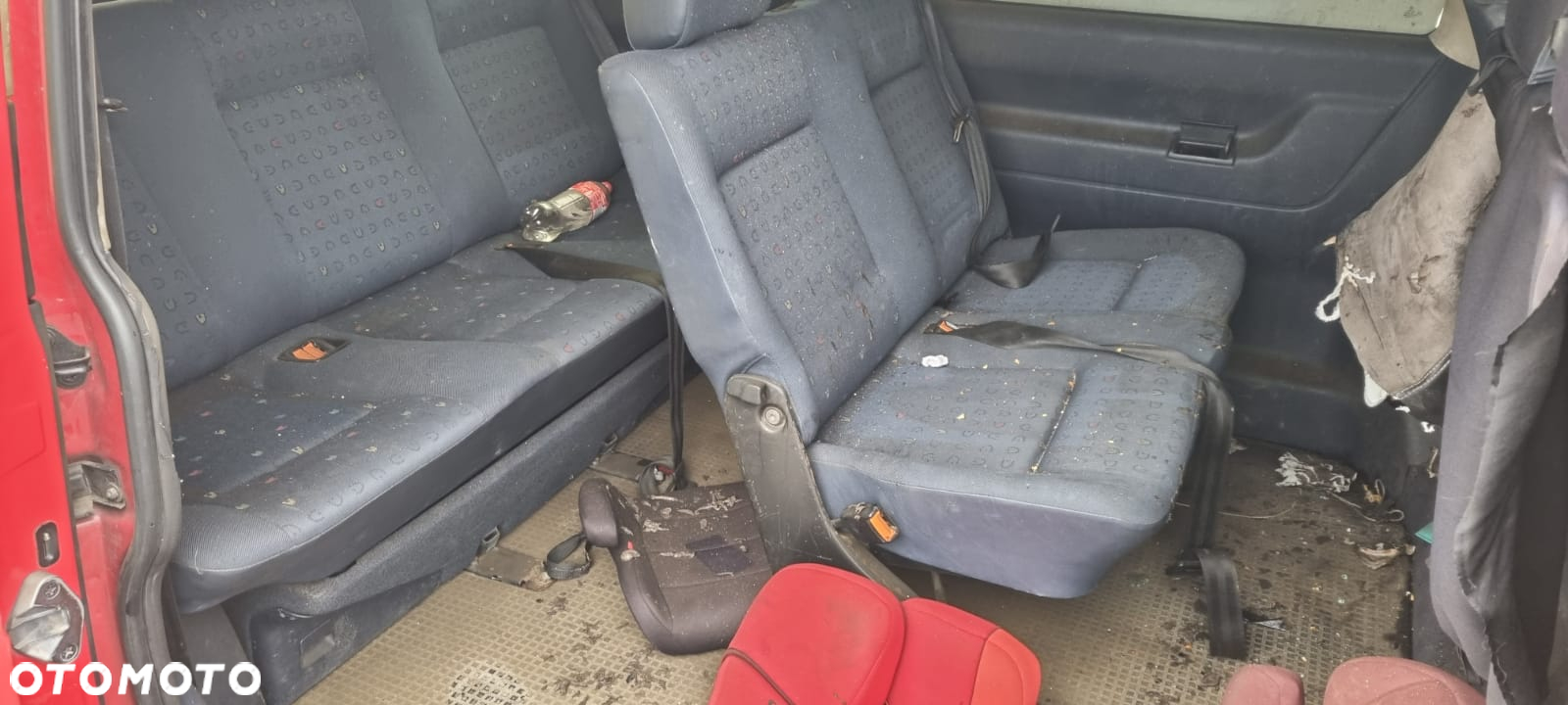 Środek wnętrze fotele kanapa boczki Vw T4 Caravelle Multivan - 2