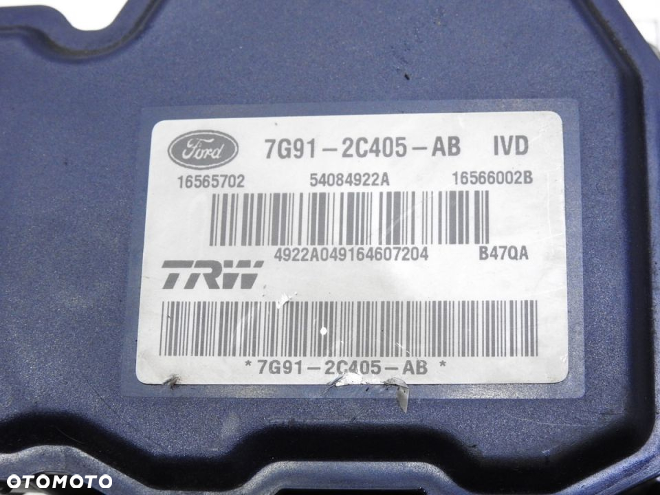 POMPA HAMULCOWA ABS FORD MONDEO MK4 1.8 TDCI - 10
