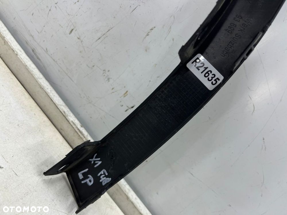 Listwa BMW X1 F48 15-22r. lewy przedni rant nadkola błotnika zderzaka nakładka lewy przód 7332337 - 15