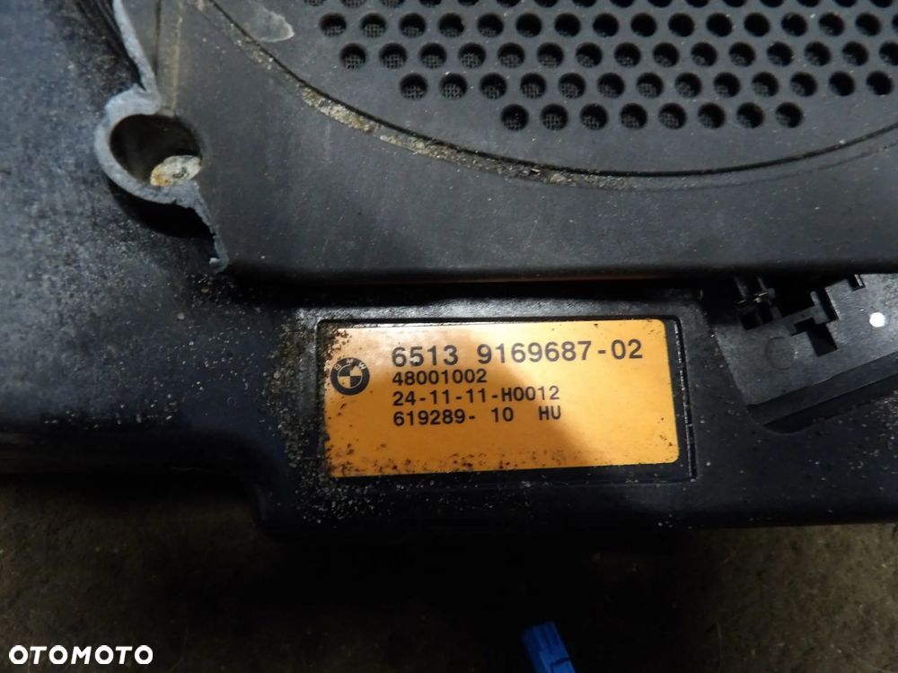 BMW - F12 - KOMPLET GŁOŚNIKÓW - DEMONTAŻ - ORYGINAŁ - 9169688  9169687  9226357  9169690  9169693  9184795 - 3