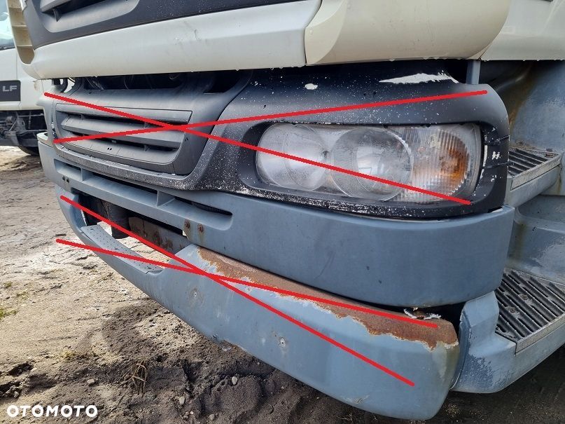 ZDERZAK PAS PRZEDNI LISTWA ZDERZAKA DAF 55 LF 19,5 - 1