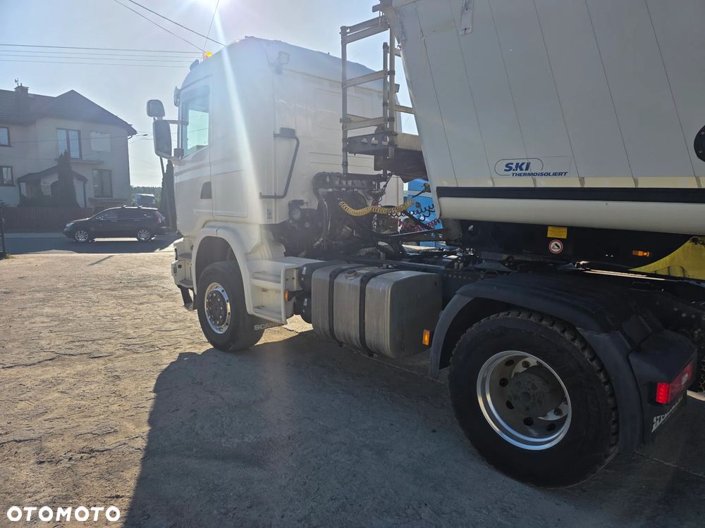 Scania G 450 4x4 + Schmitz Alu-Stal 26m3 z Niemiec - 11