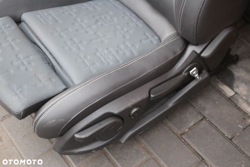 FOTELE TAPICERKA BOCZKI PÓŁSKÓRA OPEL MERIVA B EUROPA - 11