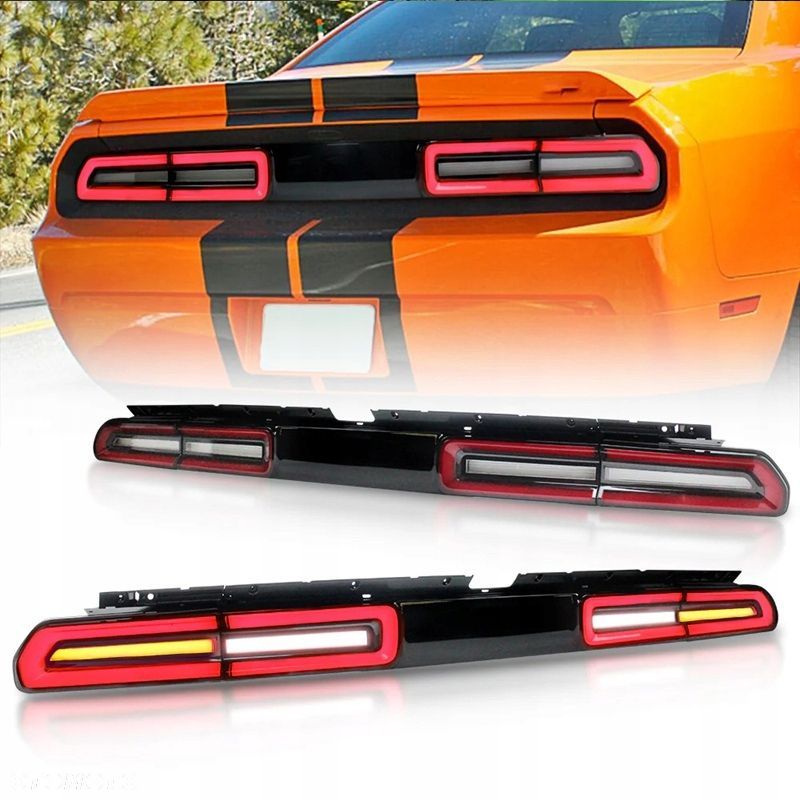 Lampy tyl Blenda kpl Red Vland Led LIFT look europa Dodge Challenger 08-14 - 1