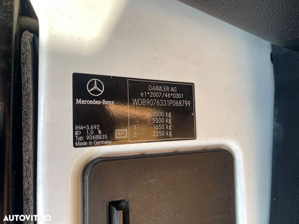 Mercedes-Benz Sprinter 316CDI  AUTOMAT MEDIU - 31