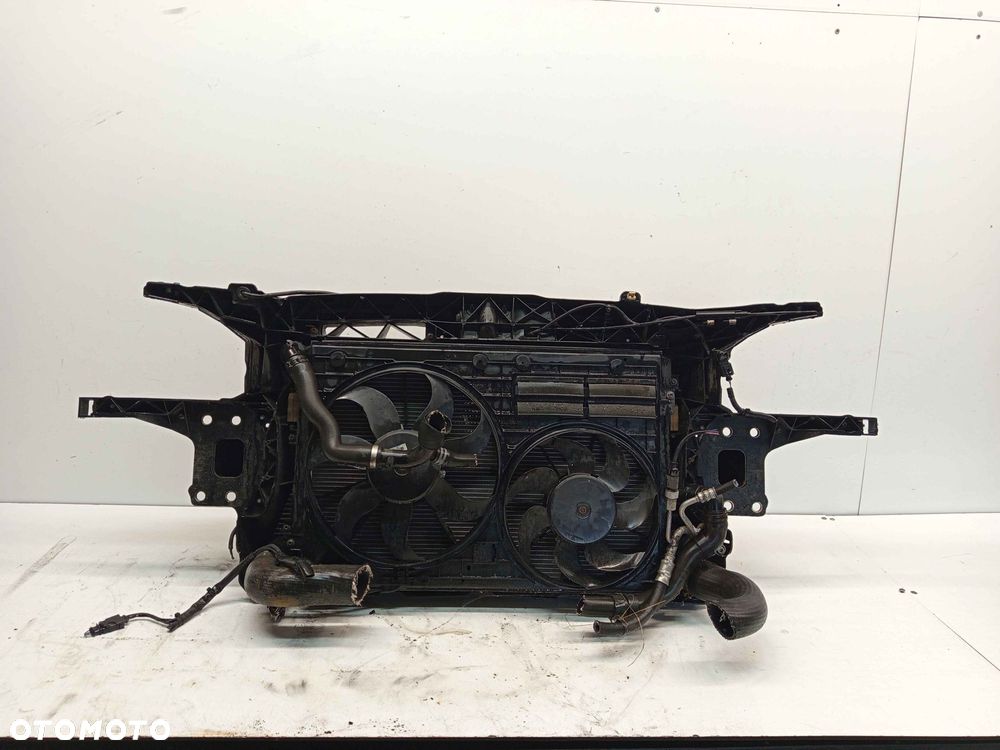 ^ PAS PRZEDNI SEAT LEON 2 II 2.0 TDI WZMOCNIENIE CZOŁOWE CHŁODNICA WENTYLATORY KOMPLET !!! - 5