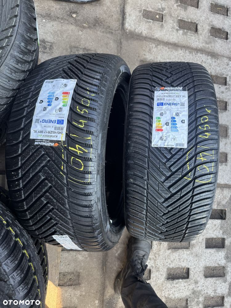 Nowe opony wielosezonowe 245/45/17 Hankook 2 sztuki 24r