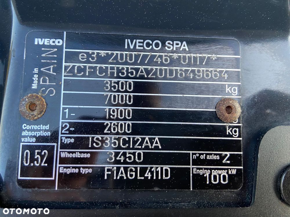 Iveco Daily 35C14 • 2020 • Carrier Xarios 350 • Chłodnia • Mroźnia • -29°C +20°C • Winda Dhollandia • AeroKit • Bliźniak • Sprowadzone - 33