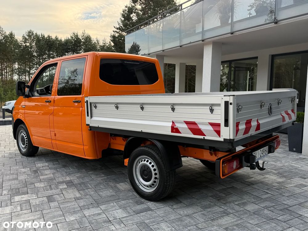 Volkswagen Transporter T6 Doka 6 osób / Oryginalny stan / Serwis tylko w Aso / Stan jak nowego / Fv23% - 9