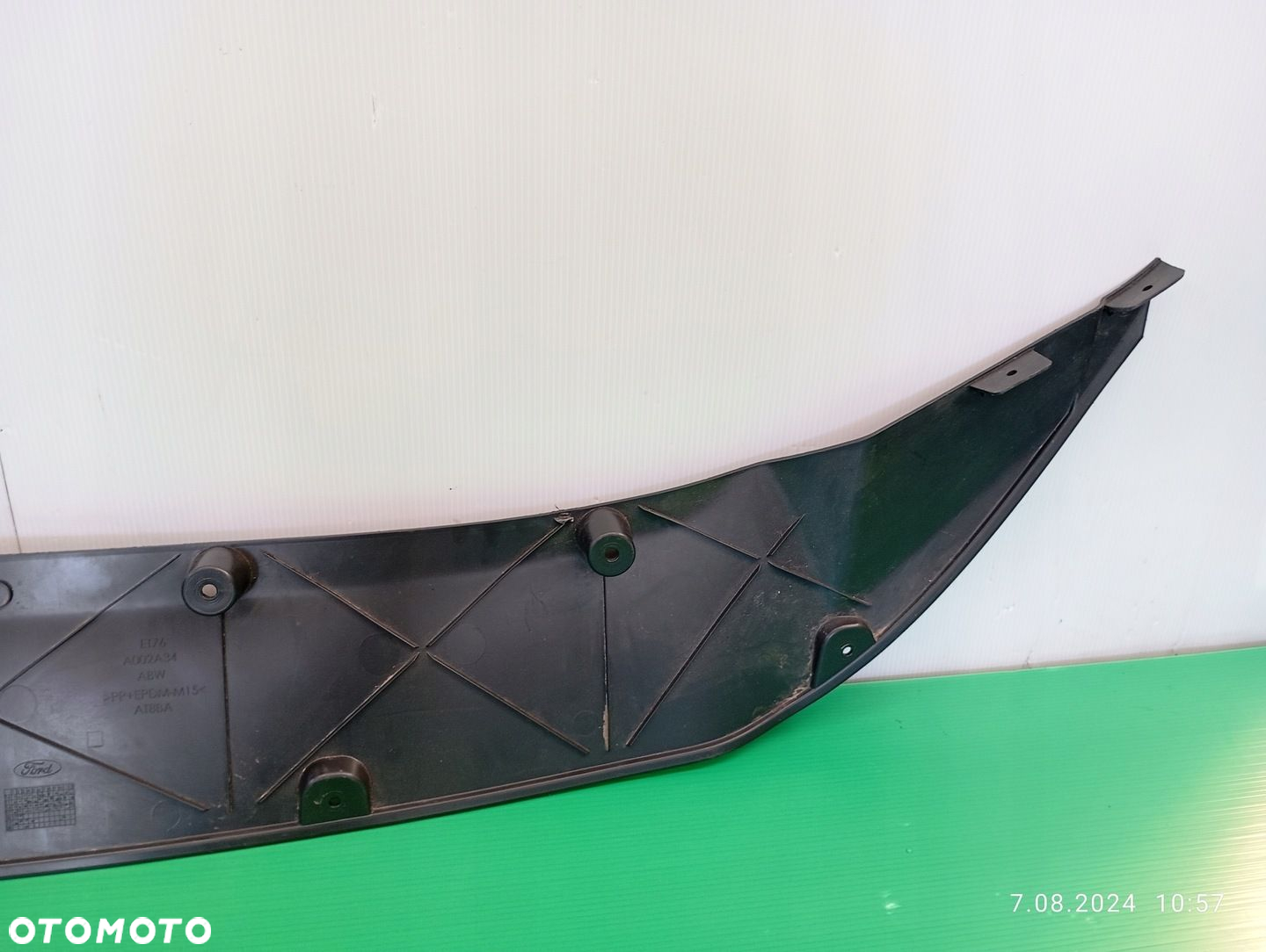 OSŁONA DOLNA ZDERZAKA PRZÓD FORD TOURNEO COURIER 14- ORYG ET76-A002A34-ABW - 9