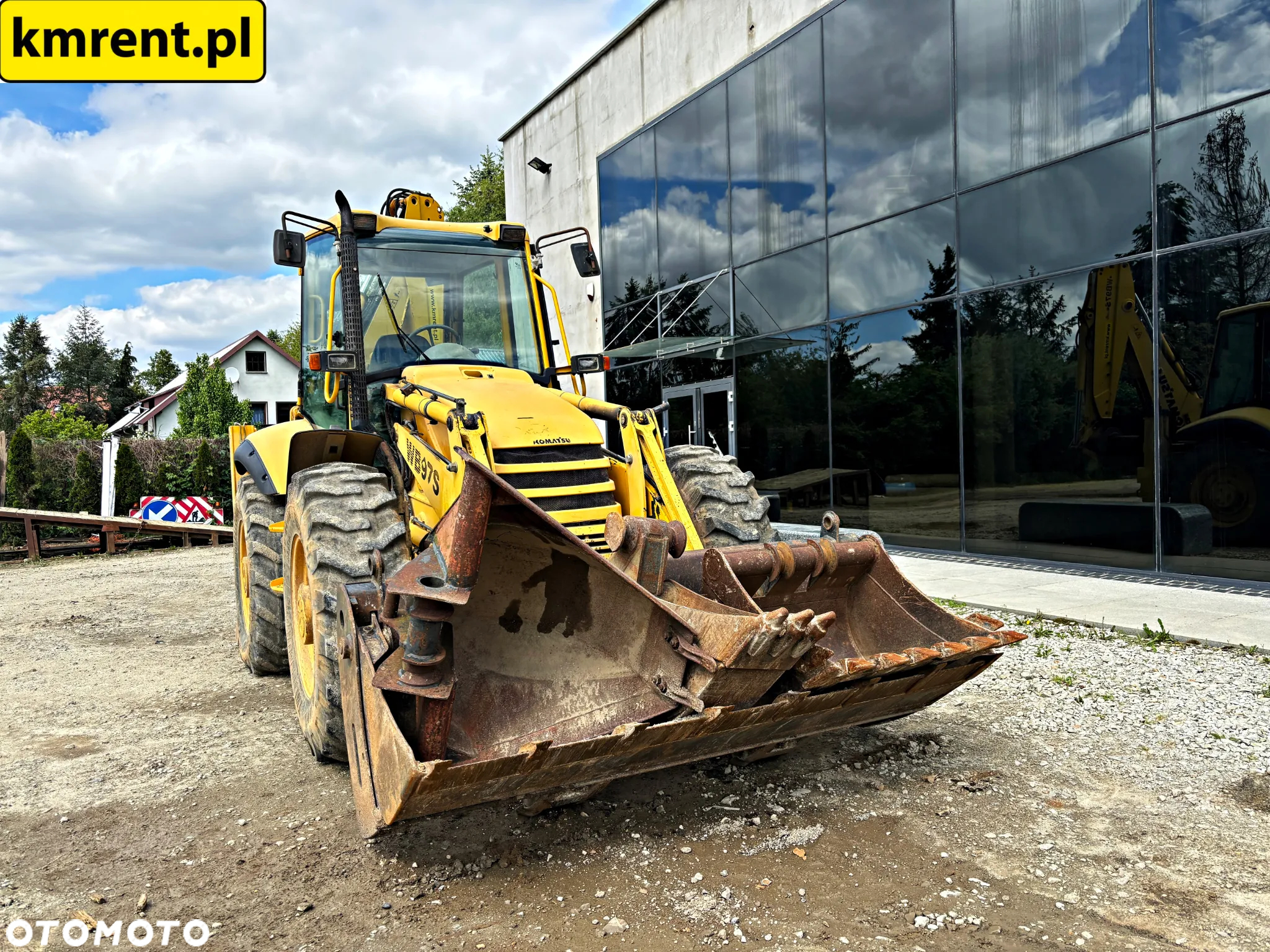 Komatsu WB 97 S-2 KOPARKO-ŁADOWARKA 2000R. | JCB 3CX 4CX CASE 590 580 NEW HOLLAND 115 - 8