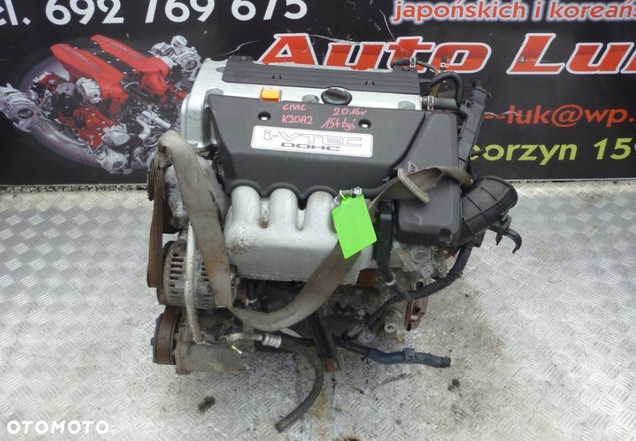 SILNIK HONDA CIVIC TYPE-S 2.0 16V 160KM K20A3 154 TYS - 1
