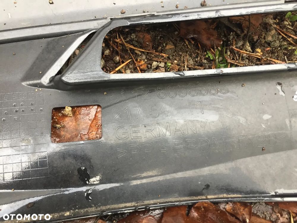 ZDERZAK Tylni - BMW Serii 5 (G30) M-PAKIET Lift Czarny - 8098688 - 5