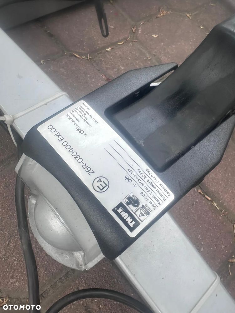 Thule G6  bagażnik na hak na 3 rowery na hak na elektryki klucz oryginał Klucz - 2
