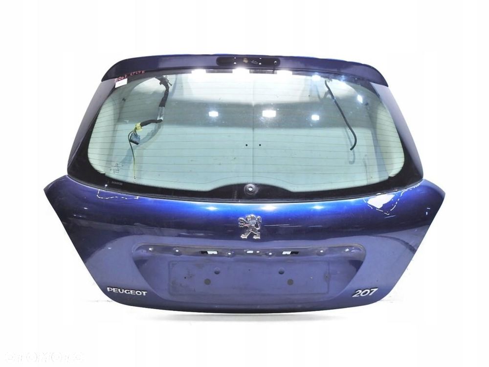 KLAPA TYLNA SZYBA KPLD PEUGEOT 207 - 1