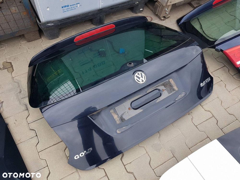 VW GOLF 6 VI 08-13r KOMBI KLAPA BAGAŻNIKA TYŁ TYLNA LC9X - 2