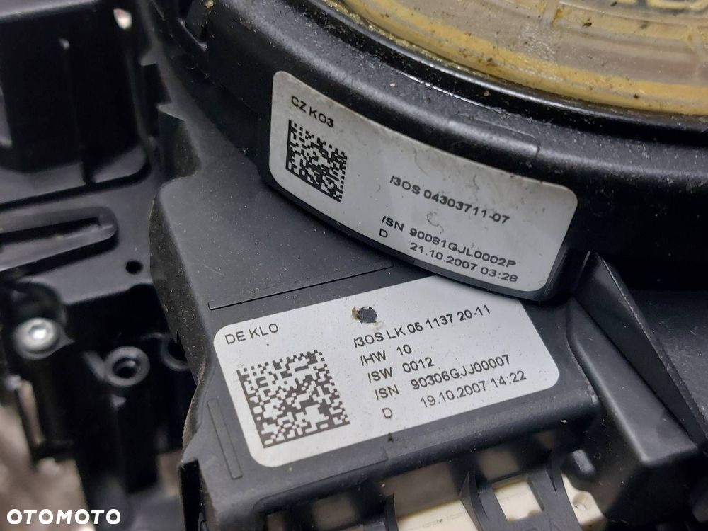 MANETKA PRZEŁĄCZNIK ZESPOLONY TAŚMA AIRBAG AUDI A4 B8 8K0953568F 8K0953502C - 2