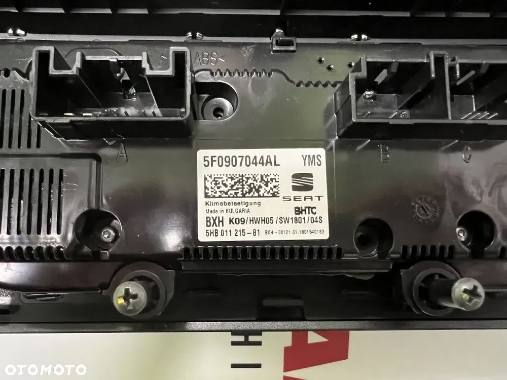 Panel Sterowania Nawiewu Klimatyzacji Foteli Seat Leon III Lift 5F0907044AL - 3