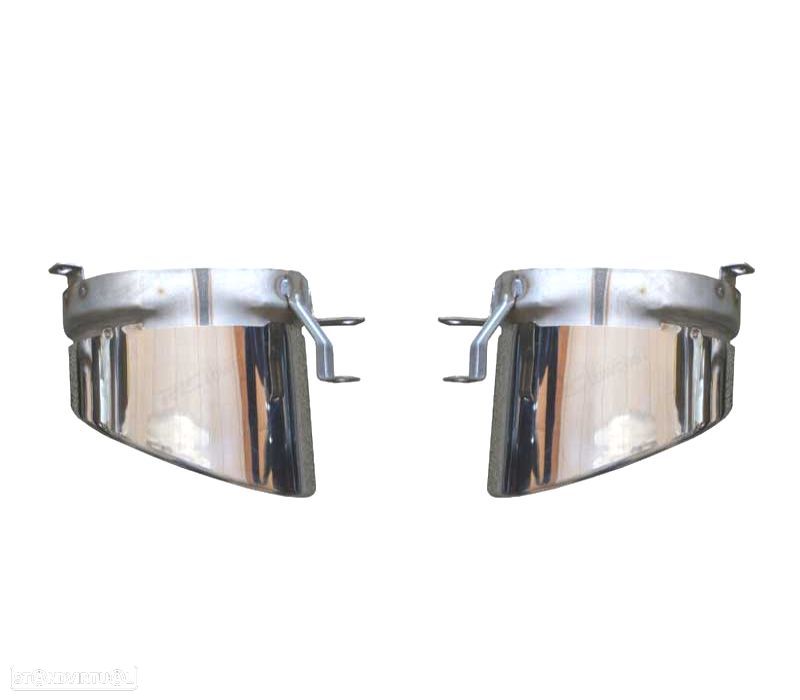 DIFUSOR AUDI A6 S LINE 15-18 LOOK RS6 PRETO BRILHANTE - 4