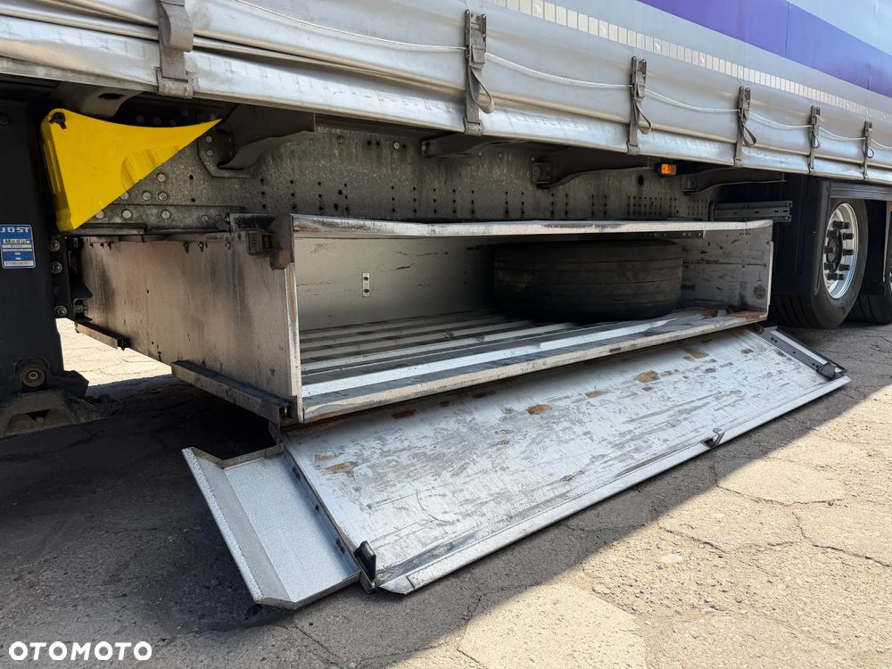 Schmitz Cargobull VARIOS / MEGA i STANDARD / NOWE OPONY DUNLOP / KOSZ PALETOWY / OŚ PODNOSZONA / OSIE SAF / PODNOSZONY DACH / SKRZYNKI Z GAŚNICAMI / PIĘKNY STAN !! - 9
