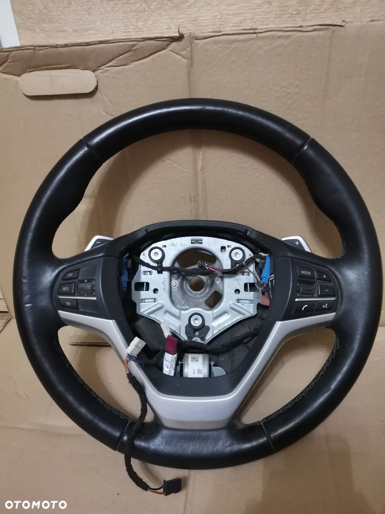 BMW X5 F15 X6 F16 KIEROWNICA MULTIFUNKCYJNA ŁOPATKI - 1