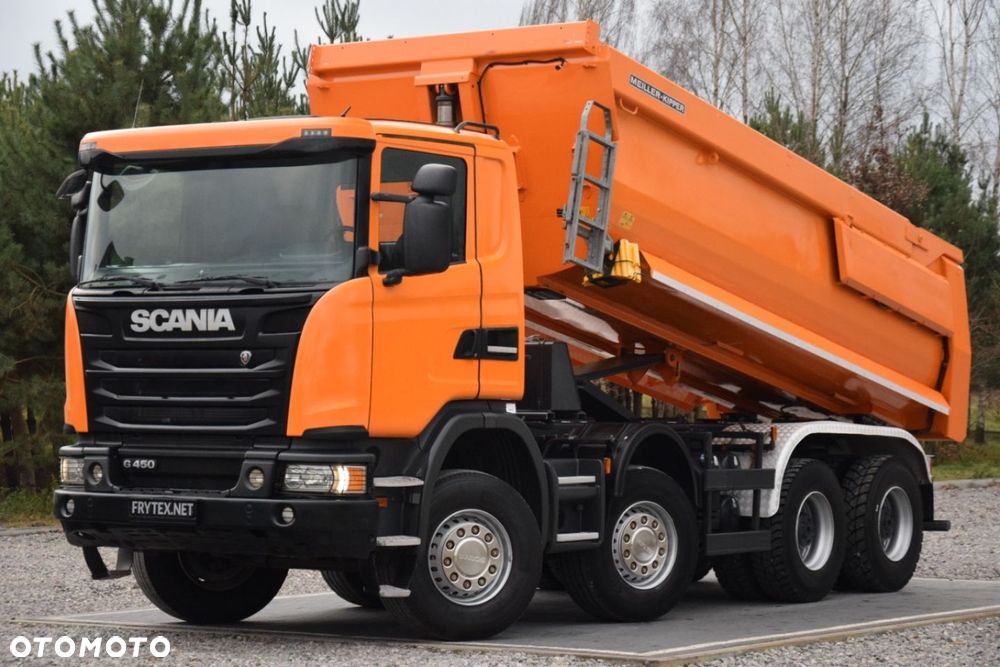 Scania G450 8x4 Meiller Kipper Hydroklapa - 40