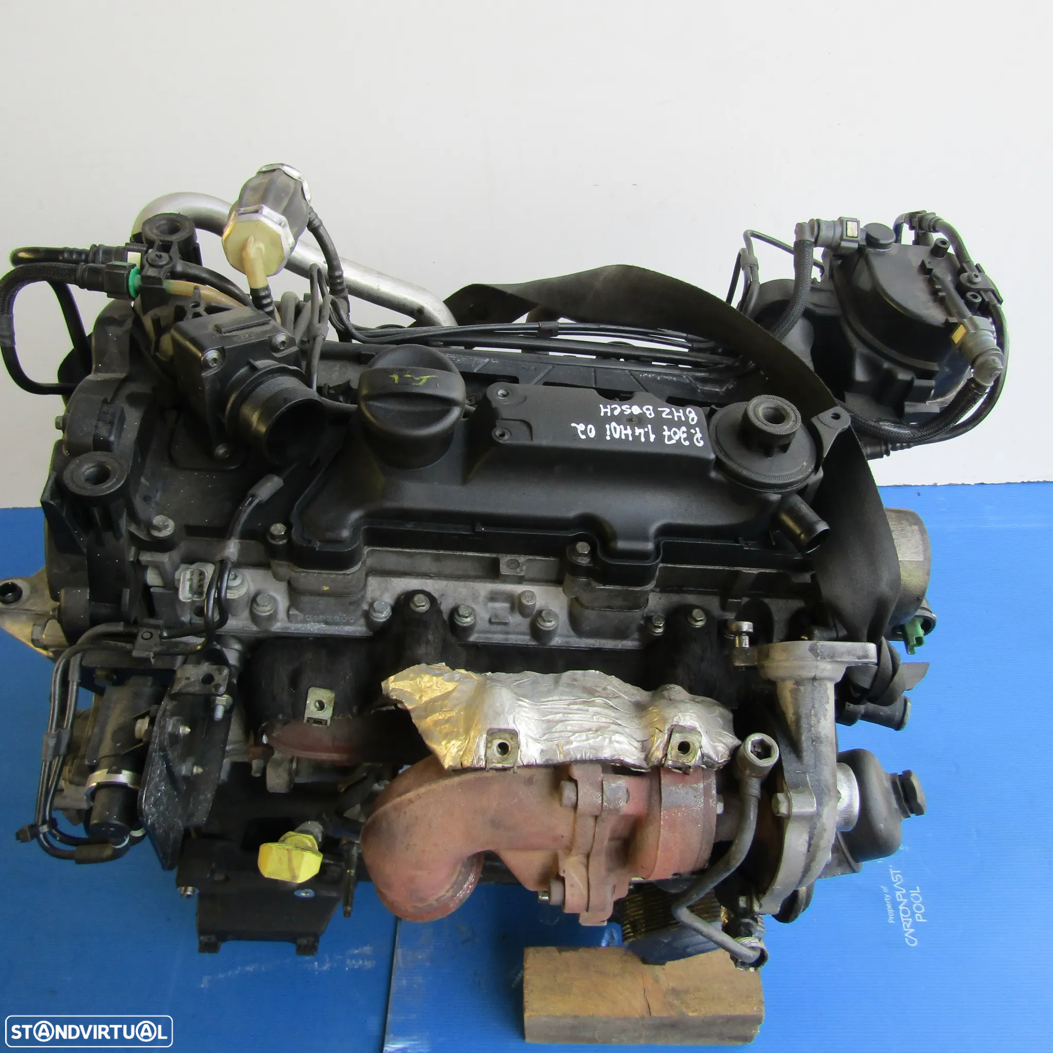 Motor Peugeot 1.4 Diesel com Referência 8HZ - 5