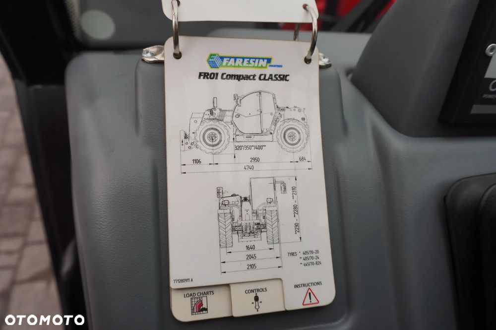 Faresin 730C / NOWY / Classic 55 / 550 MTH!!! / wysięg 7 m / joystick - 30